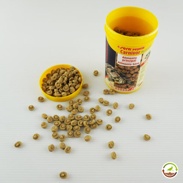 Alimento para Tortugas de agua Sera reptil Professional Carnivor Nature 3800ml - Imagen 4