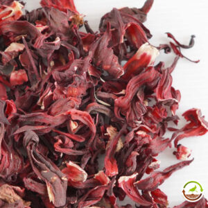 Flores de hibiscus deshidratadas para animales herbívoros