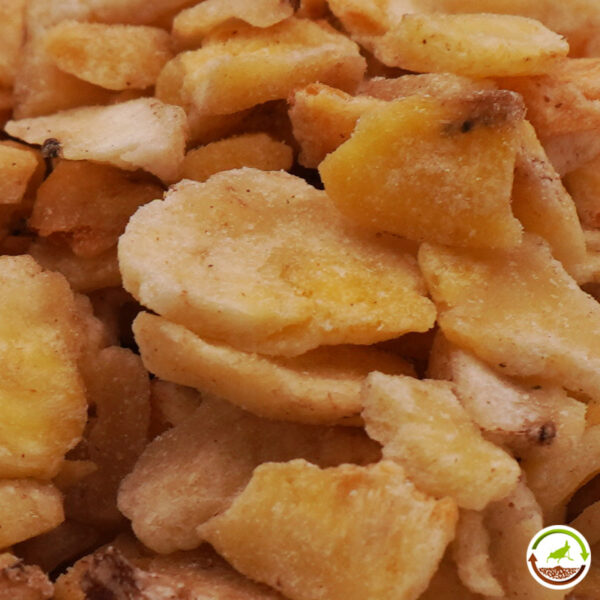 Plátanos deshidratados sin azúcar alimento para mascotas - Imagen 2